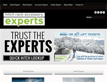 Tablet Screenshot of hitchnrackexperts.com